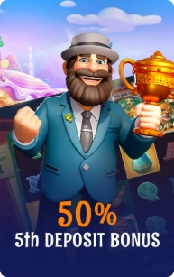 5e insättningen ger 50% i bonus