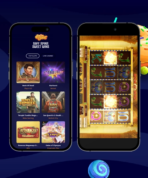 Spinsweet Casino i Mobilen